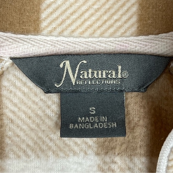 NATURAL REFLECTIONS Women's Long Sleeve Fleece Knit top Small, Super Soft - Picture 9 of 12